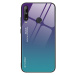 Gradient Glass tvrzené temperované sklo 9H na zadní část na Huawei P40 Lite E green-purple