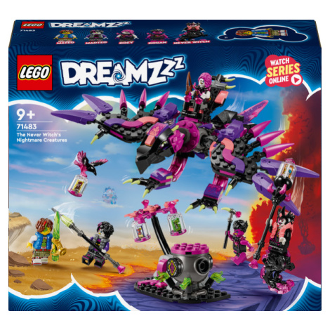 LEGO® DREAMZzz™ Nikdyčarodějnice a její stvoření z noční můry 71483