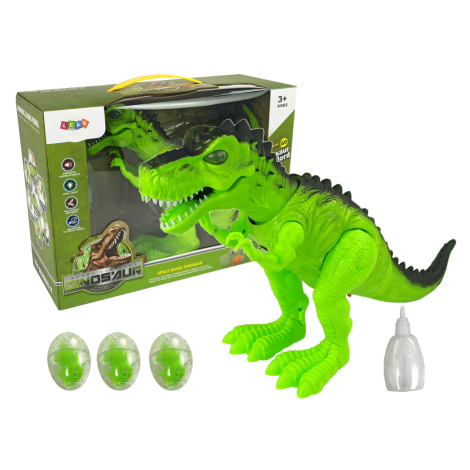 mamido  Interaktivní dinosaurus s efekty zelený