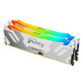 KINGSTON DIMM DDR5 64GB (Kit of 2) 6000MT/s CL32 FURY Renegade Bílá RGB XMP