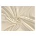 Kvalitex Saténové prostěradlo Luxury Collection 100 × 200 cm smetanové Výška matrace do 22 cm