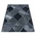 Ayyildiz koberce Kusový koberec Costa 3530 black Rozměry koberců: 80x150