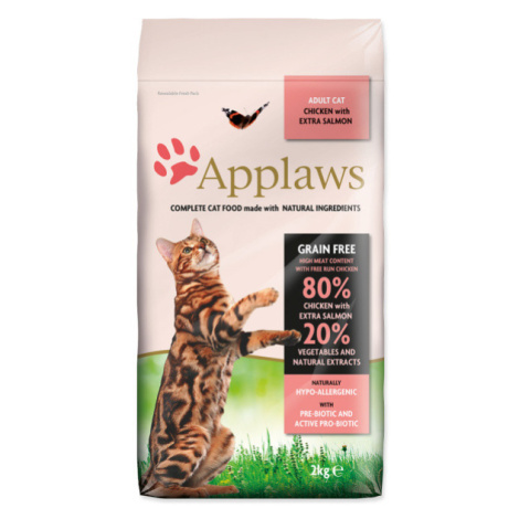 Krmivo Applaws Cat kuře & losos 2kg