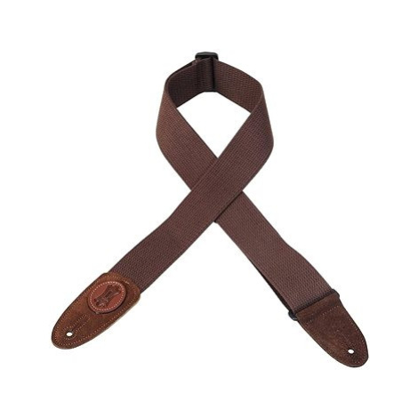 Levys MSSC8 Cotton Guitar Strap Brown