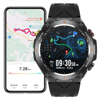 Chytré Hodinky Pánské Gps Menu Pl Voděodolné Sport Smart Watch Hovory Puls Bp