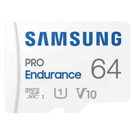 Paměťová karta Samsung micro SDXC 64GB PRO Endurance + SD adapter (MB-MJ64KA/EU)