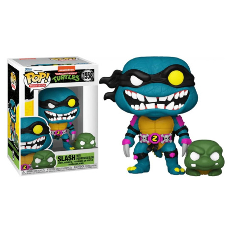 Funko Pop! Teenage Mutant Ninja Turtles Slash with Pre Mutated Slash 1558