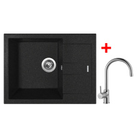 Sinks AMANDA 650 Granblack + Vitalia AMANDA 650 Granblack + Vitalia