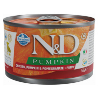 Konzerva N&D Pumpkin Puppy Chicken & Pomegranate 140g