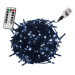 VOLTRONIC® 59743 Vánoční LED osvětlení 10 m - studená bílá 100 LED + ovladač - zelený kabel