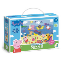 Puzzle s hledáním obrázků Prasátko Peppa