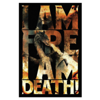 Umělecký tisk Hobbit - I Am Fire I Am Death, 26.7 × 40 cm