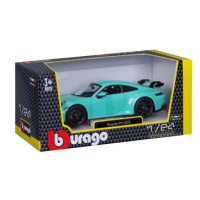 Bburago 1:24 Plus Porsche 911 GT3 Mint Green