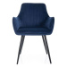SIGNAL Jídelní židle APPLE VELVET modrá