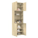 vidaXL Skříň highboard dub sonoma 80 x 42,5 x 249 cm kompozitní dřevo