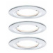 Vestavné svítidlo do koupelny - LED Paulmann Nova 93499, 19.5 W, sada 3 ks, chrom (lesklý)