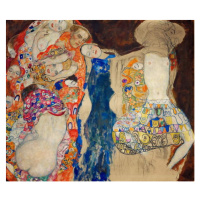 Obrazová reprodukce La Mariee - The Bride - Klimt, Klimt, Gustav, 40 × 34.4 cm