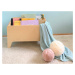 Wamm Cosy Room Dřevěný Montessori regál na knihy a hračky Zvolte barvu: Světle hnědá