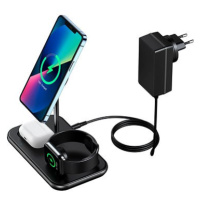 ChoeTech MFM certified 3 in 1 Magnetic Wireless Charger for Iphone 12/13/14/15 series and Apple 