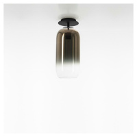 Artemide Gople Mini stropní - černá / bronz 1414360A