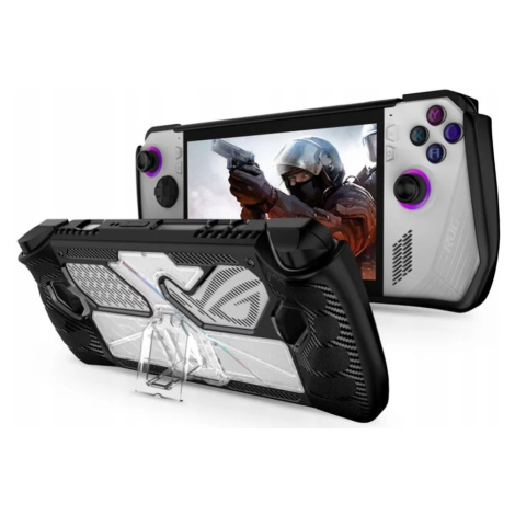 Kryt TECH-PROTECT DEFENSE ASUS ROG ALLY BLACK/CLEAR (9490713936320)