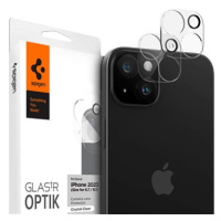 Spigen Glass tR Optik 2 Pack Crystal Clear iPhone 15/15 Plus/14/14 Plus