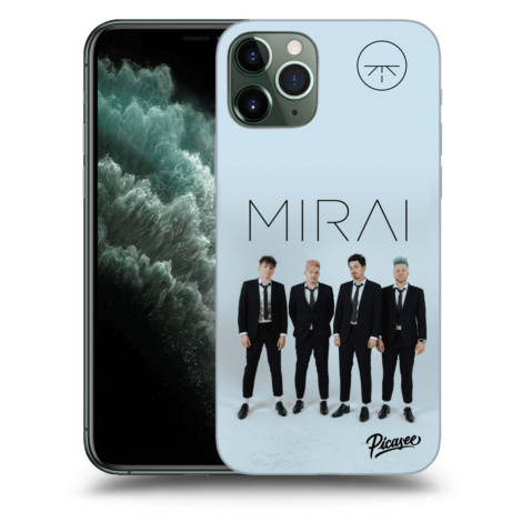 Silikonový černý obal pro Apple iPhone 11 Pro Max - Mirai - Gentleman 2