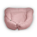 PETITE&MARS Hnízdo ochranné pro miminko FEEL SAFE Dusty Pink 90 x 60 cm