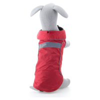 Vsepropejska Arif zimní bunda pro psa Barva: Červená, Délka zad (cm): 34, Obvod hrudníku: 44 - 4