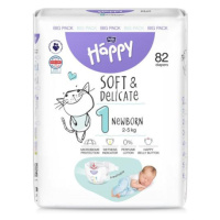 BELLA HAPPY BABY Jednorázové plenky New Born 2-5 kg Big Pack 82 ks