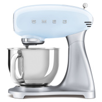 Kuchyňský robot Smeg 50's style SMF02PBEU / 800 W / 4,8 l / pastelově modrá Varianta: ivi1