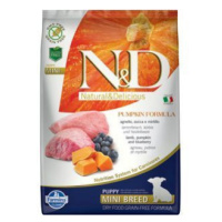 N&D Pumpkin Dog Puppy Mini Lamb & Blueberry 2,5kg