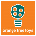 Orange Tree Toys Dřevěné puzzle s čísly - Chameleon