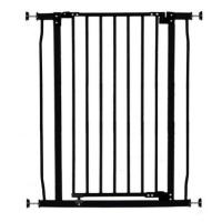 Bezpečnostní zábrana pro domácí mazlíčky Liberty Tall Gate (Š: 75-82 cm x V: 93 cm) - černá