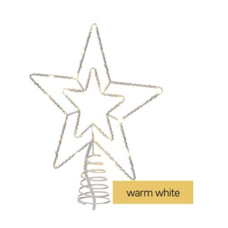 EMOS Standard LED spojovací vánoční hvězda KIFO 28,5 cm teplá bílá