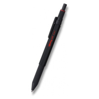 Kuličková tužka Multipen Rotring 600 Black 3 v 1 3 barvy + mechanická tužka 0,5mm Rotring