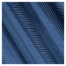 Dekorační vzorovaný velvet závěs s kroužky LUISA modrá 140x250 cm (cena za 1 kus) MyBestHome