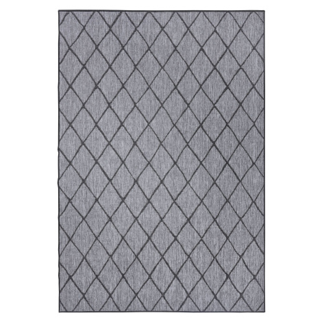 NORTHRUGS - Hanse Home koberce Kusový koberec Twin-Wendeteppiche 105456 Night Silver – na ven i 