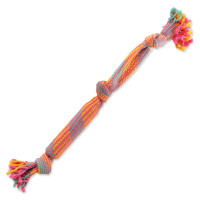 Dog Fantasy Hračka přethovadlo barevné se zvukem a knoty vzor 1. 53 cm