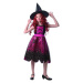 Šaty na karneval 9192 čarodějnice 110 - 120 cm