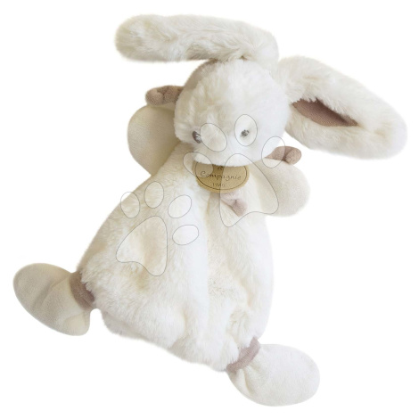 Plyšový zajíček na mazlení Bunny Bonbon Doudou et Compagnie béžový 26 cm v dárkovém balení od 0 