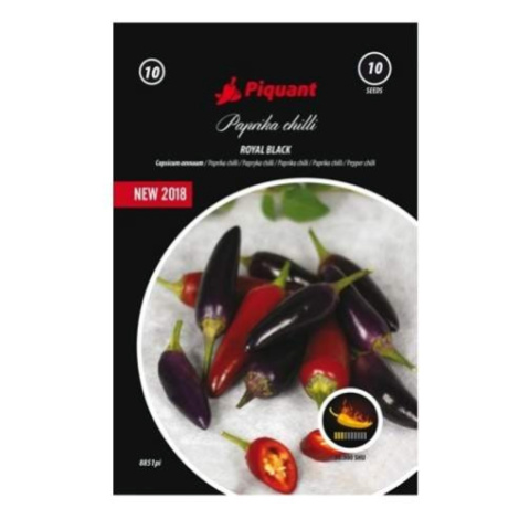 Paprika chilli Royal Black PIQUANT Nohel Garden