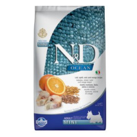 N&D OCEAN DOG LG Adult Mini Codfish & Orange 2,5kg