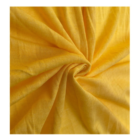 Povlečeme vše Prostěradlo Jersey Lux 90x200 cm žlutá