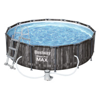 Bestway Bazén Steel Pro Max Wood 3,66 x 1 m - 5614X