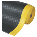 NOTRAX Rohož pro pracoviště Diamond Sof-Tred™, šířka 600 mm, na bm, černá/žlutá
