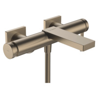 Vanová baterie Hansgrohe Tecturis E bez sprchového setu 150 mm kartáčovaný bronz 73420140