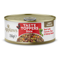 Applaws Taste Toppers Stew 6 x 156 g - hovězí