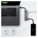 AXAGON HMC-5G2, USB 10Gbps hub, porty 2x USB-A, 2x USB-C, HDMI 4k/60, PD 100W, kabel USB-C 13cm