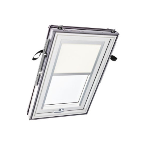 ROTO vnitřní roleta ZRE M odstíny 2-R Rozměry oken: 114x118 cm, Barva rolety: 2-R58 linky – bílá